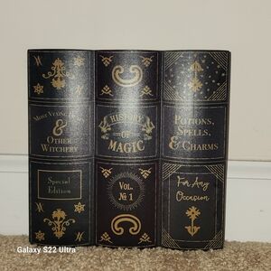 Faux Witcher BookSpine Halloween Wall Decoration